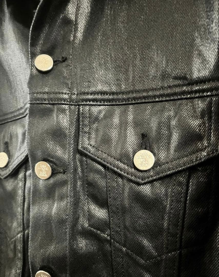 【LUDOVIC DE SAINT SERNIN】コーティング デニムジャケット
