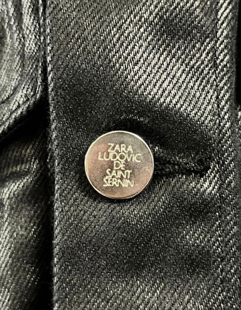 【LUDOVIC DE SAINT SERNIN】コーティング デニムジャケット