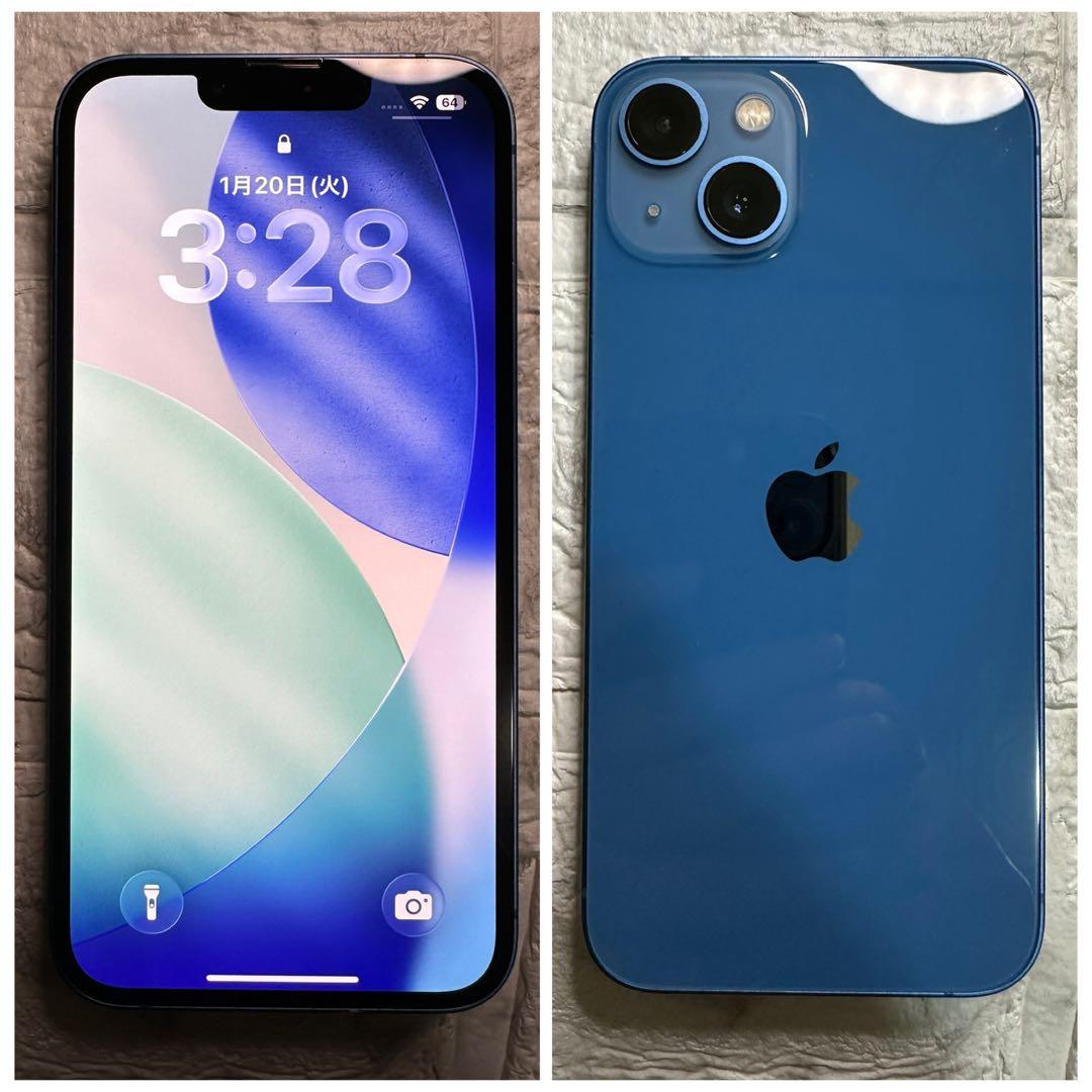 28 iPhone13 256GB 純正BMS新品バッテリー　良品