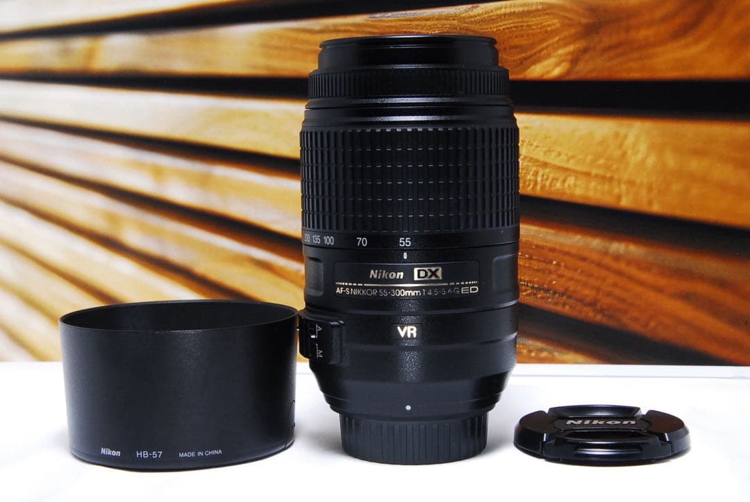 超望遠レンズ ★Nikon AF-S 55-300mm★手ぶれ補正付★ 一眼レフ
