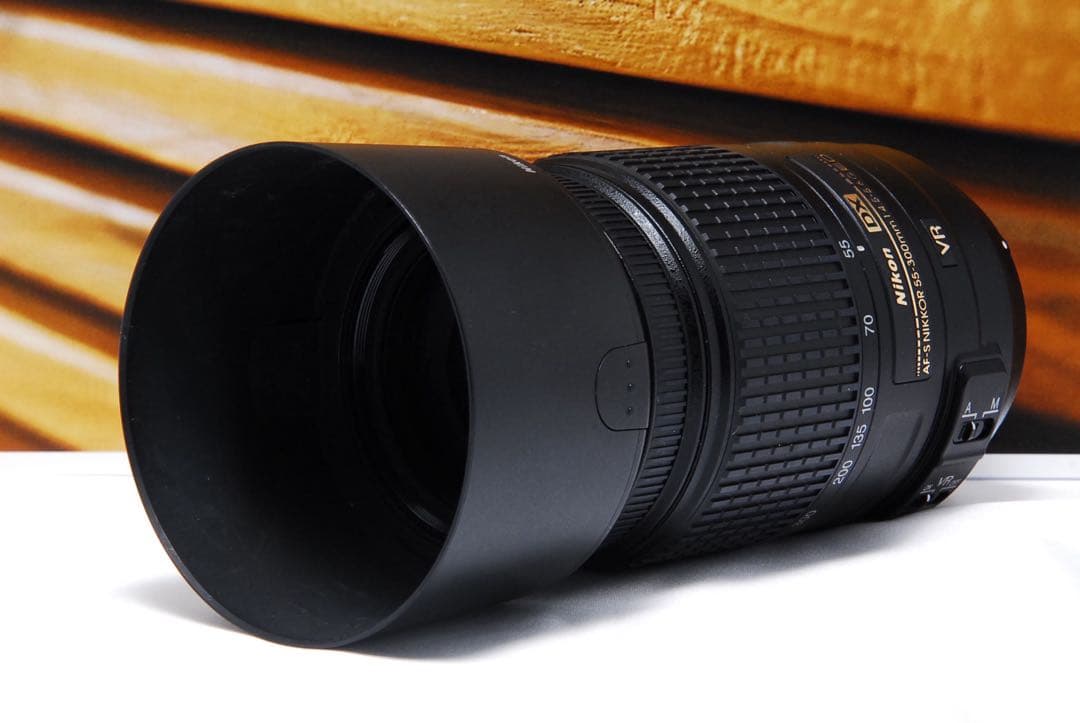 超望遠レンズ ★Nikon AF-S 55-300mm★手ぶれ補正付★ 一眼レフ