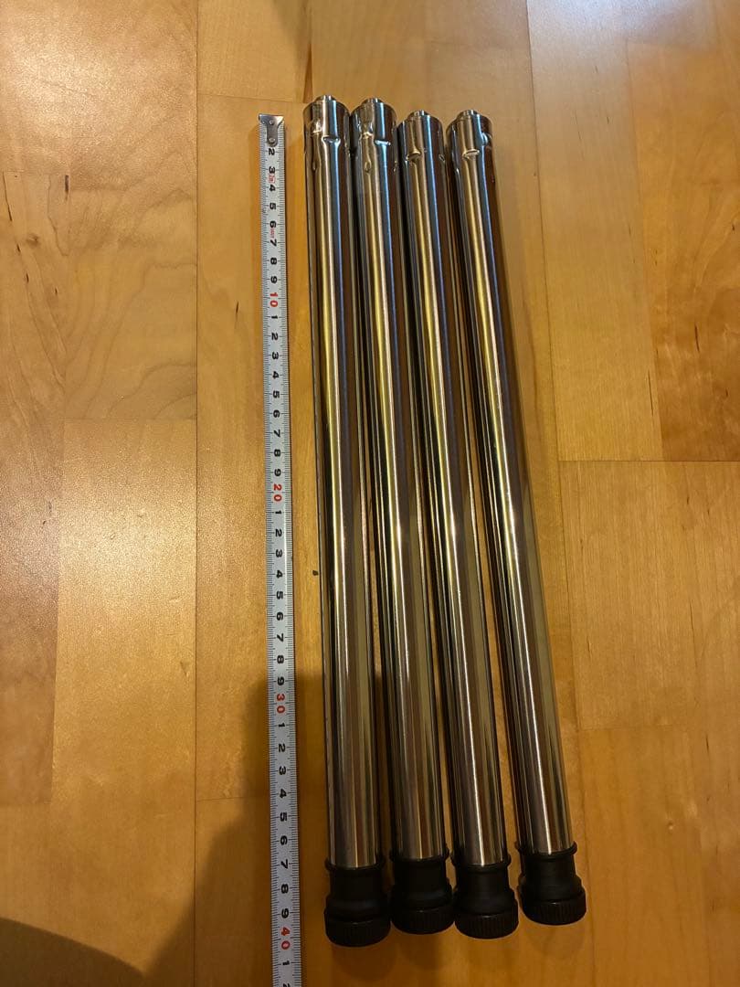 【値下げ中】 peak アイアングリルテーブル　フレーム、脚、収納バック