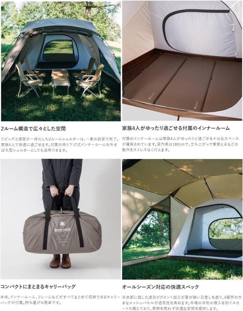 【未使用新品】ランドネストシェルター シールドルーフセット