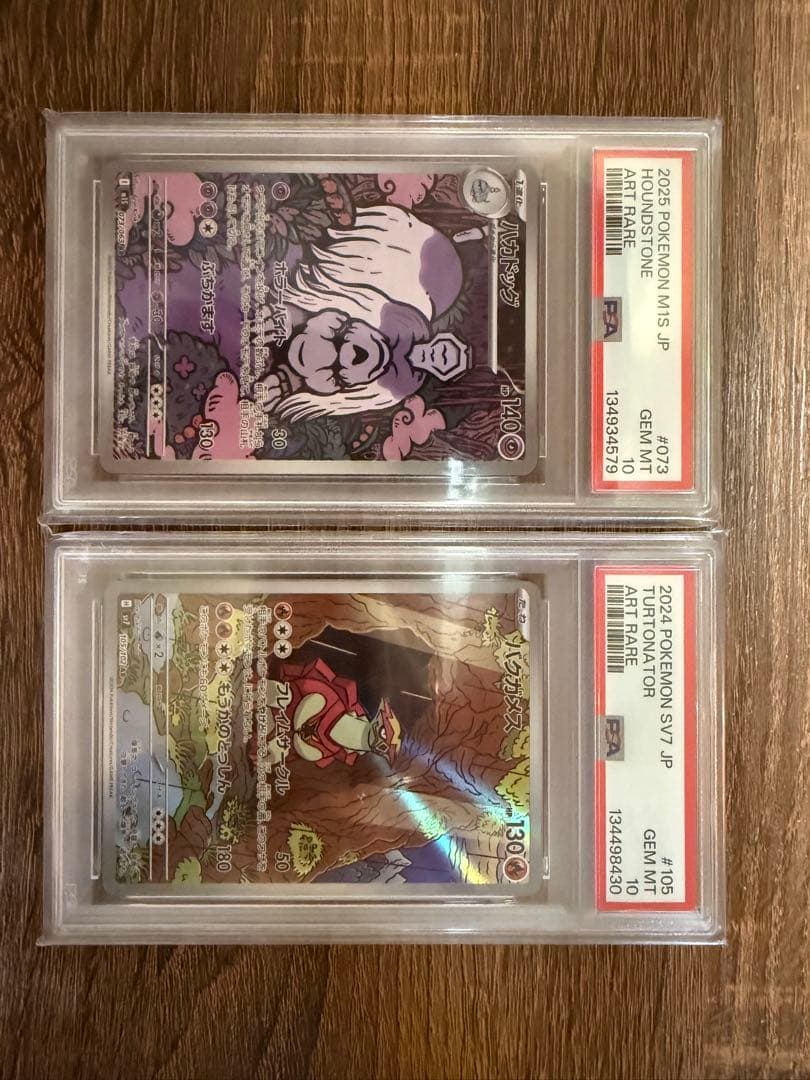 PSA 10 ポケモンカード ハカドッグ ar バクガメスar