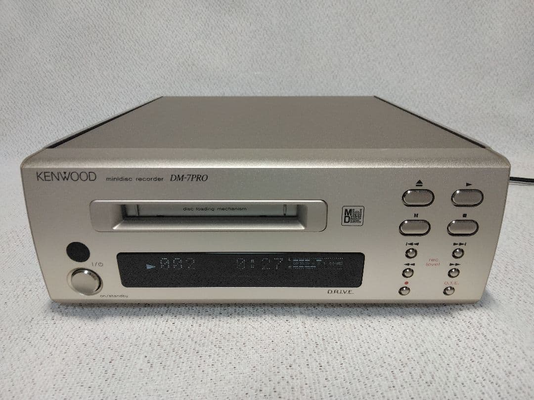 KENWOOD DM-7PRO MDデッキ