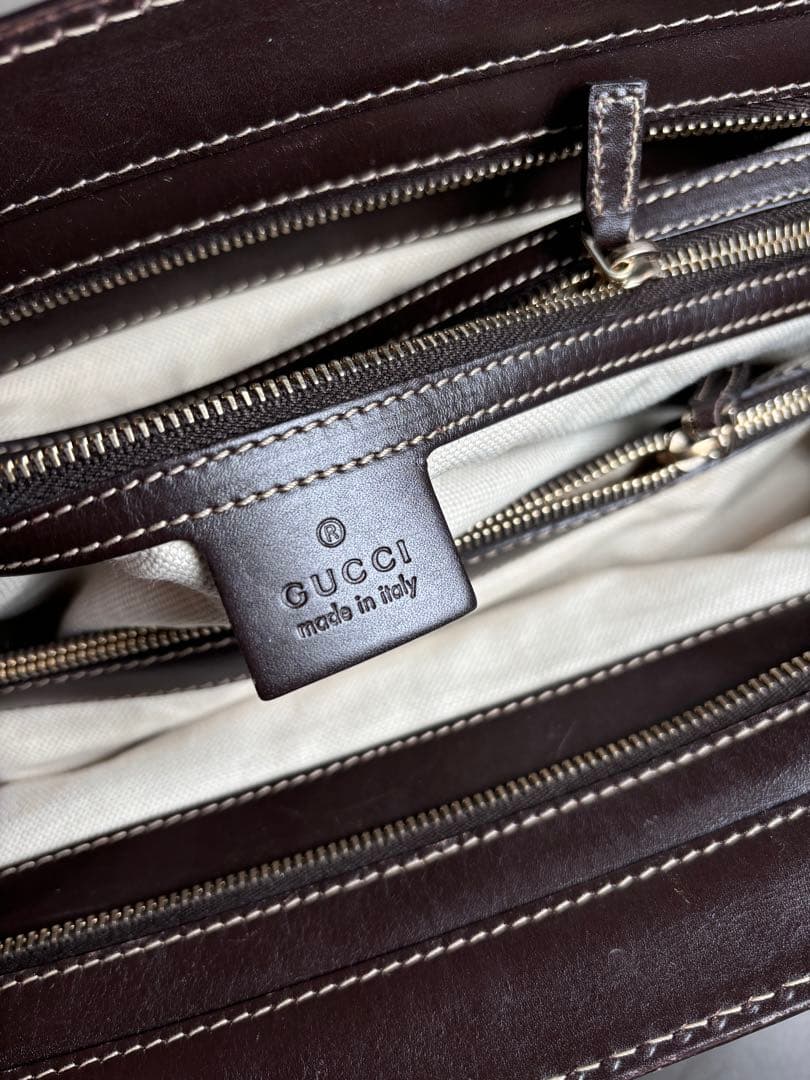 Gucci ビジネスバッグ GGパターン ベージュ