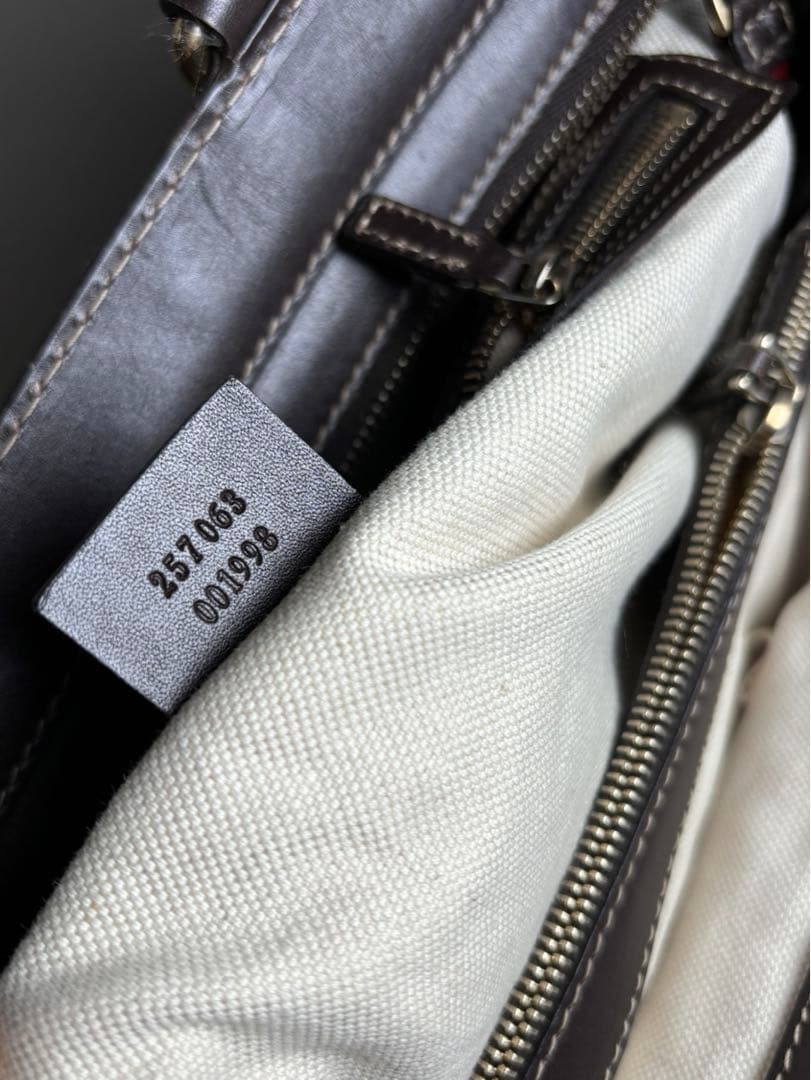 Gucci ビジネスバッグ GGパターン ベージュ