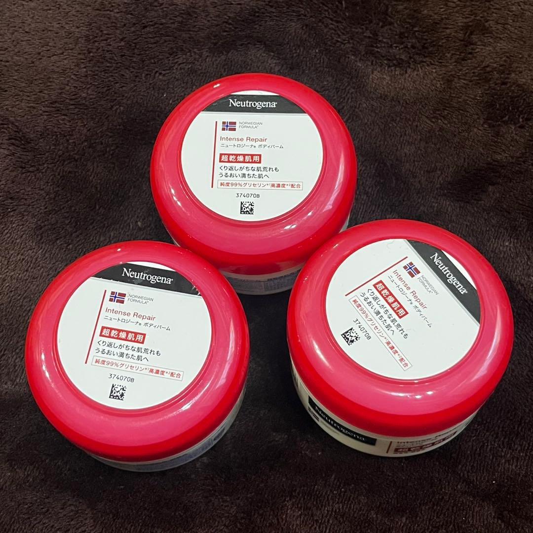 ニュートロジーナ インテンス リペア ボディバーム 超乾燥肌用 200ml×3個
