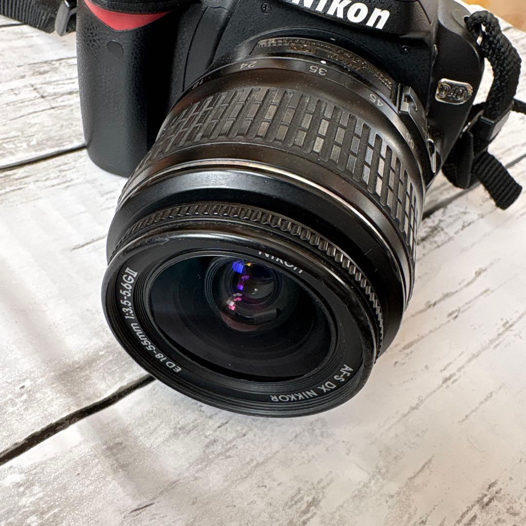 Nikon D40X 本体　充電器　説明書　SDカード付き