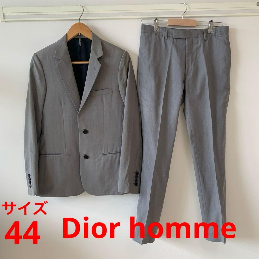 Dior homme クリス期　ヘザーライトグレーセットアップ