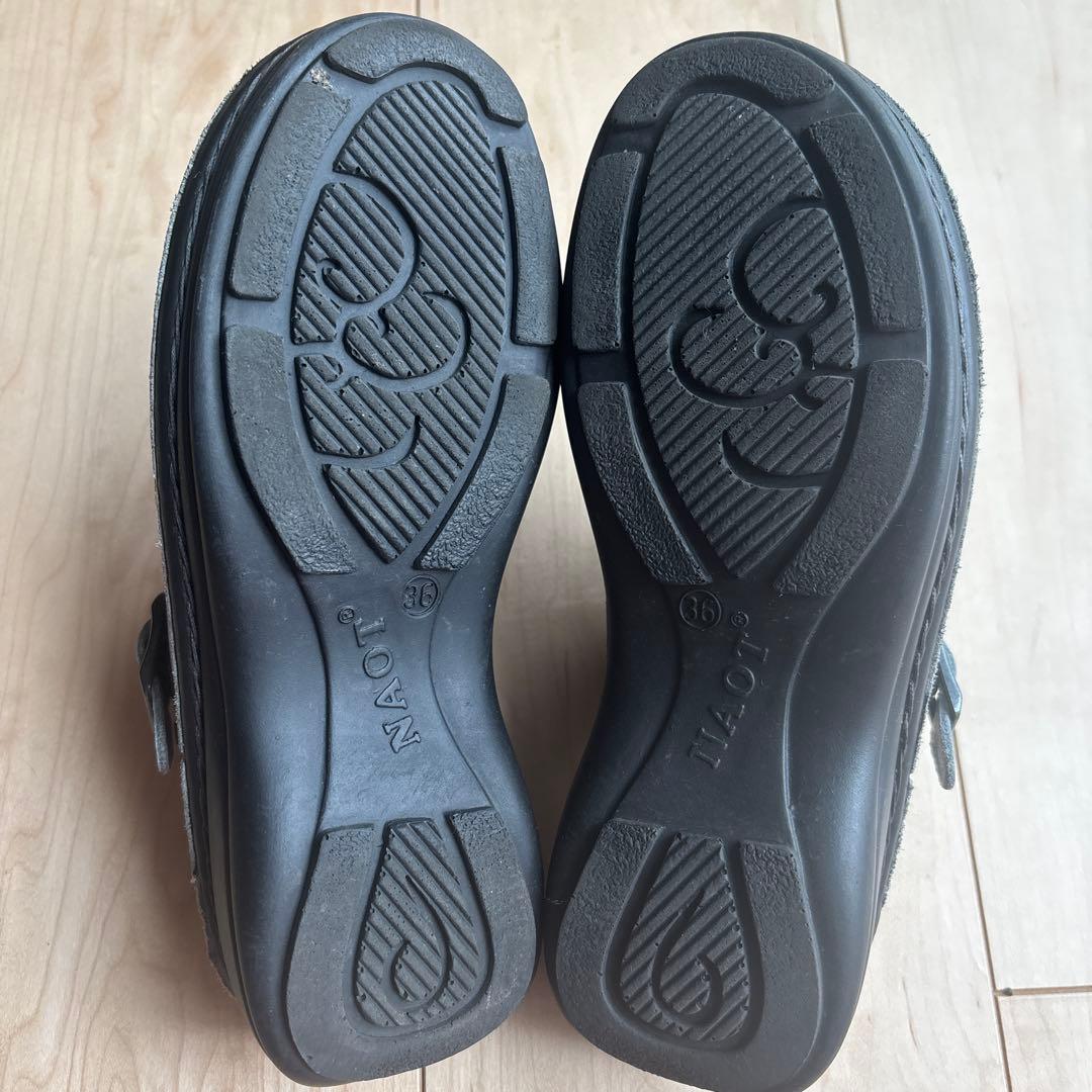 NAOT グレー サボ 36