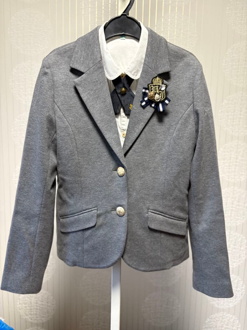 【美品】ポンポネット ジャケット＆シャツ L(160)