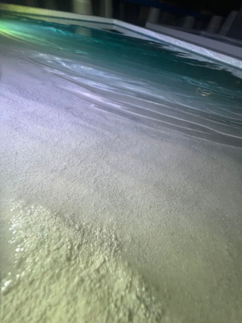 【レジンアート】特大パネル／モルディブ／60cm × 30cm ／波紋アート