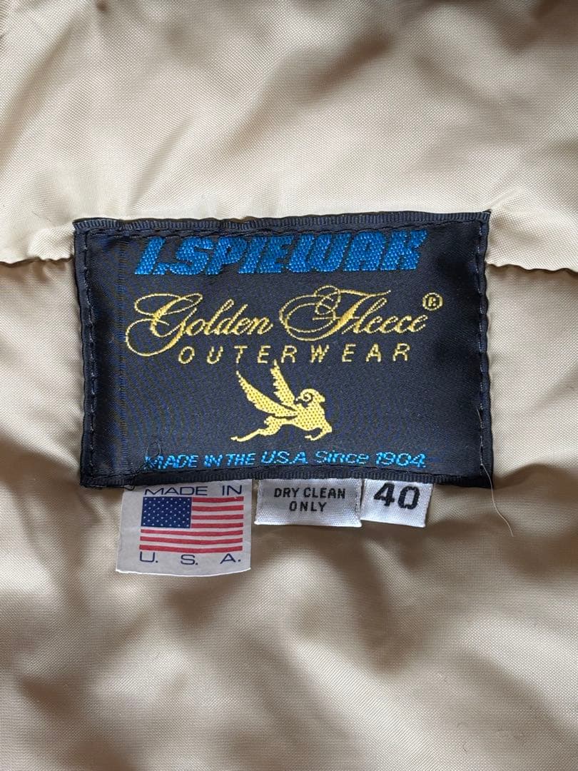 SPIEWAKミリタリージャケット ファー付き