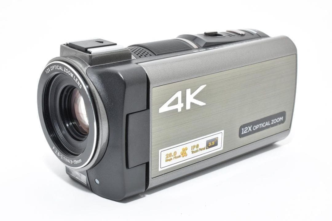 【動作好調】 KEIYO AN-S101 4K デジタルビデオカメラ