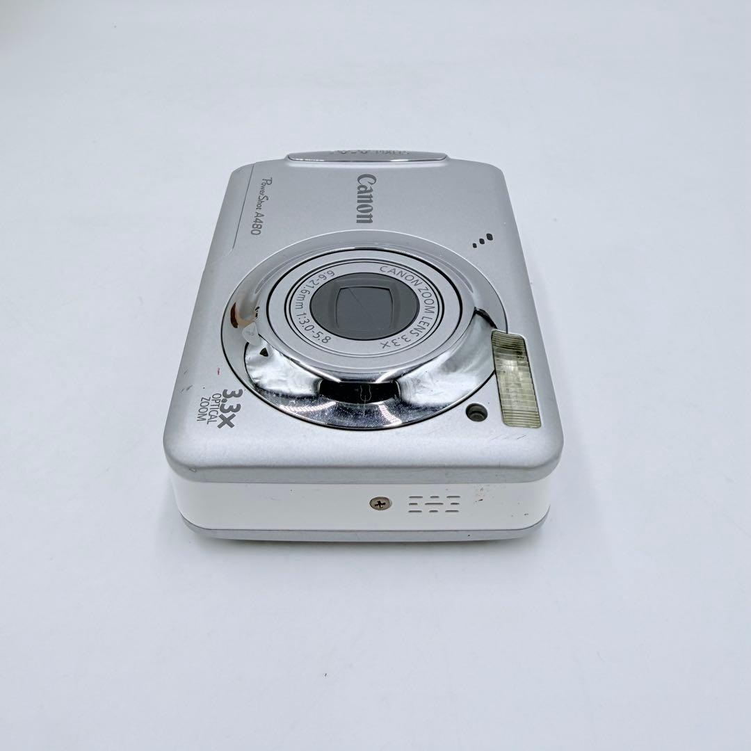 Canon PowerShot A480 シルバー コンデジ 元箱付き
