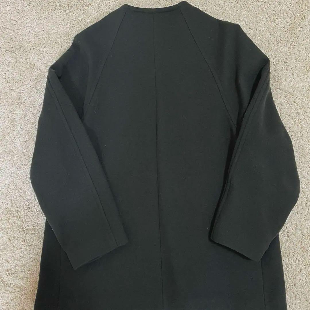 SLOBE IENA ノーカラー　ウールコート