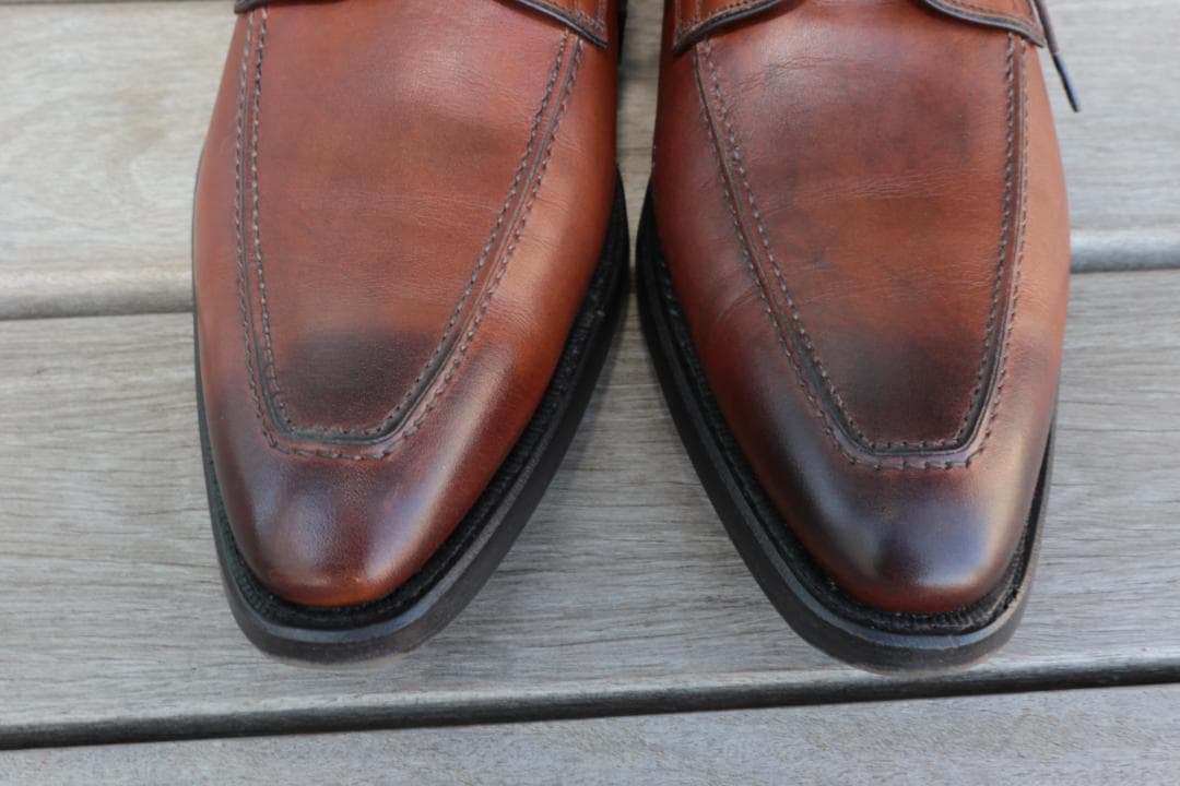 美品 1回使用 REGAL 25.5cm 品番JR47 等級CJ ブラウン