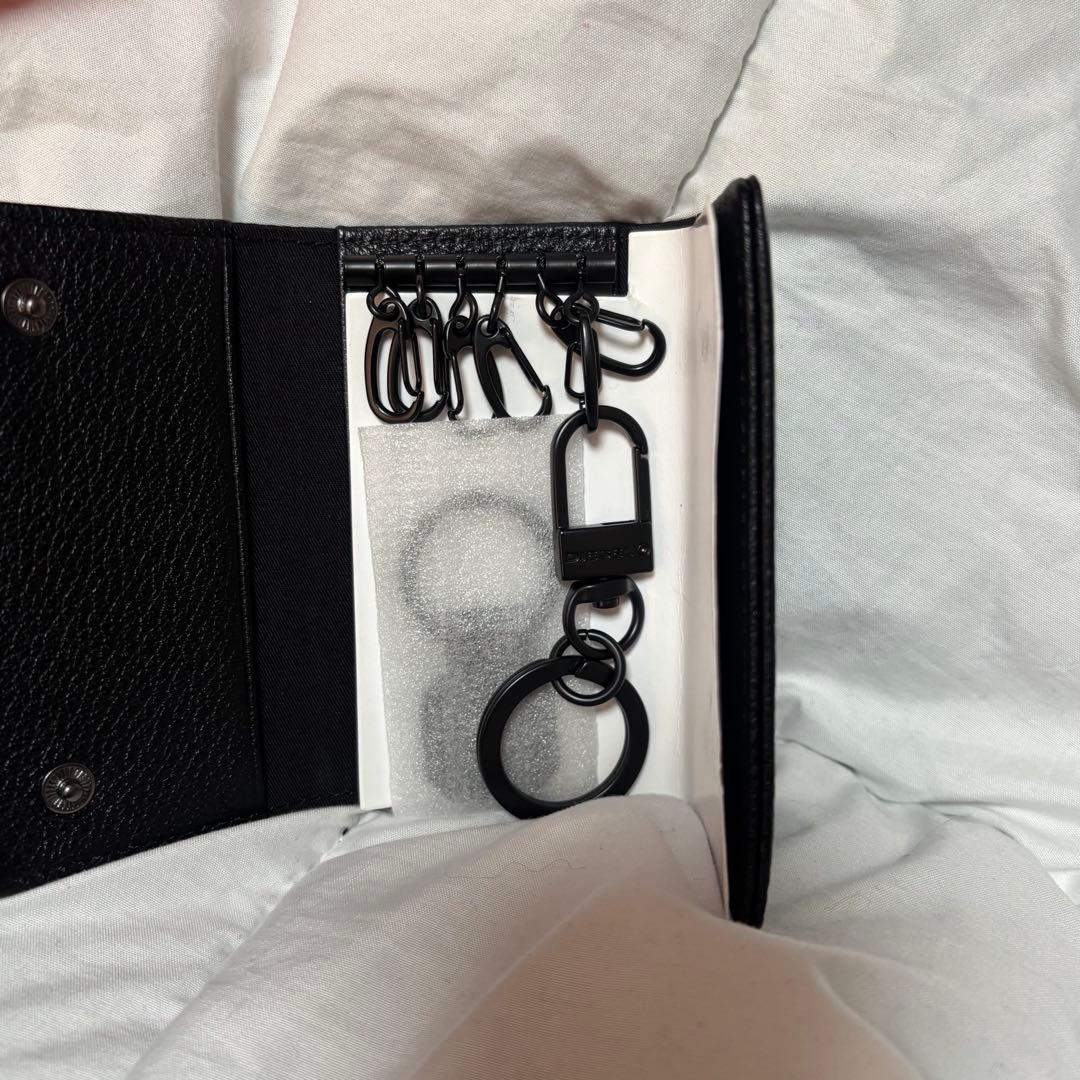 DIESEL 黒 キーケース ボックス付き