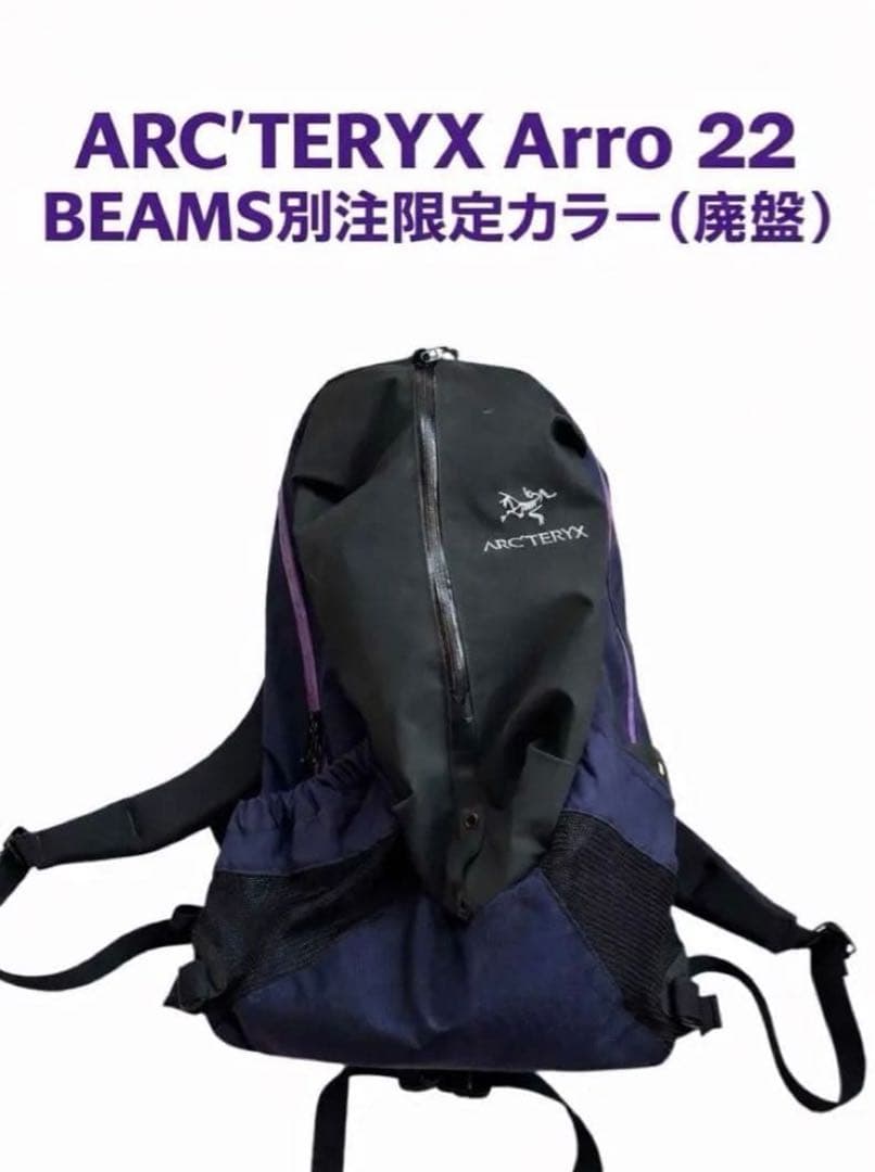 b*e様 廃品　超希少　ARC'TERYX Arro 22 BEAMS別注カラー