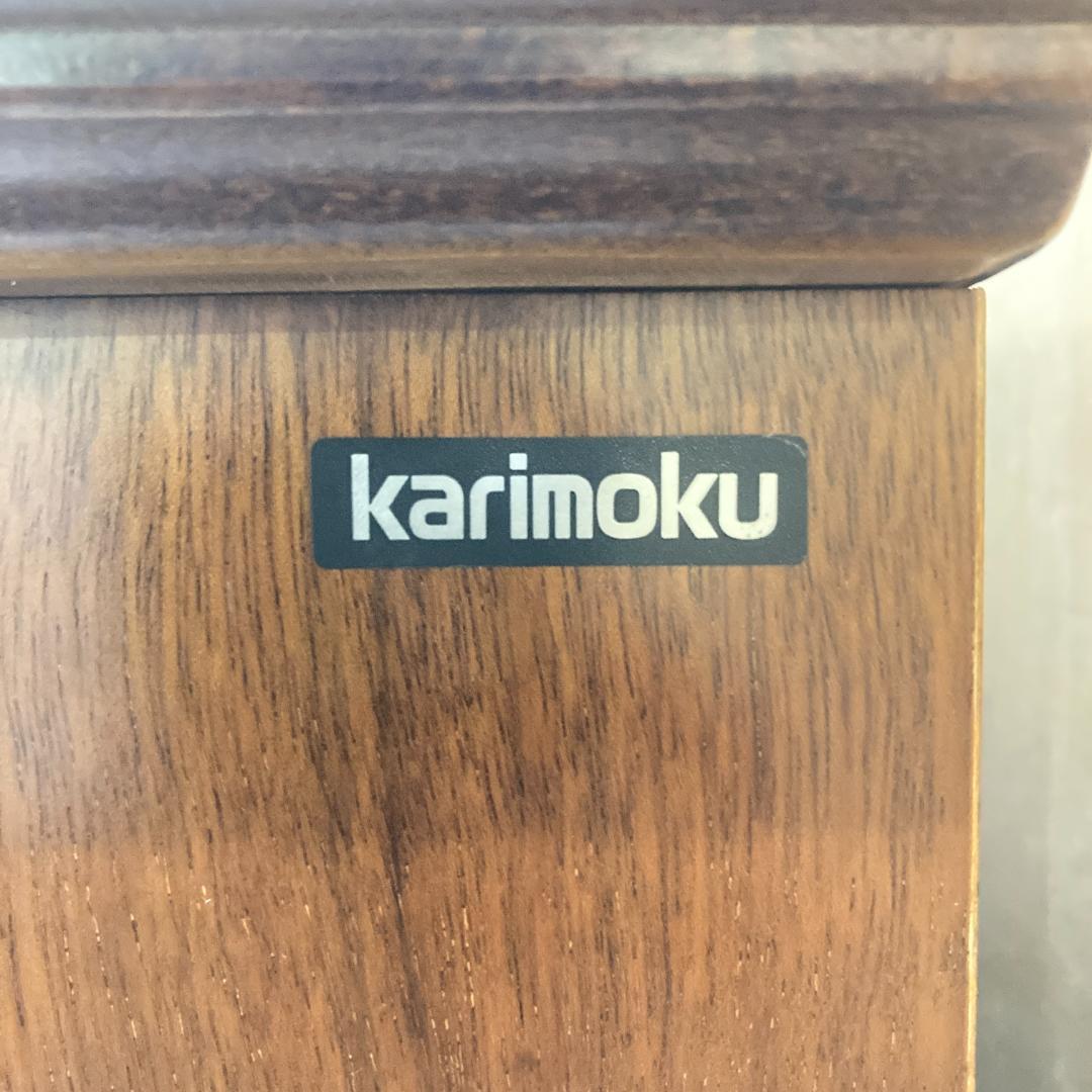 【カリモク】コロニアル　サイドボード　リビングボード　キャビネット