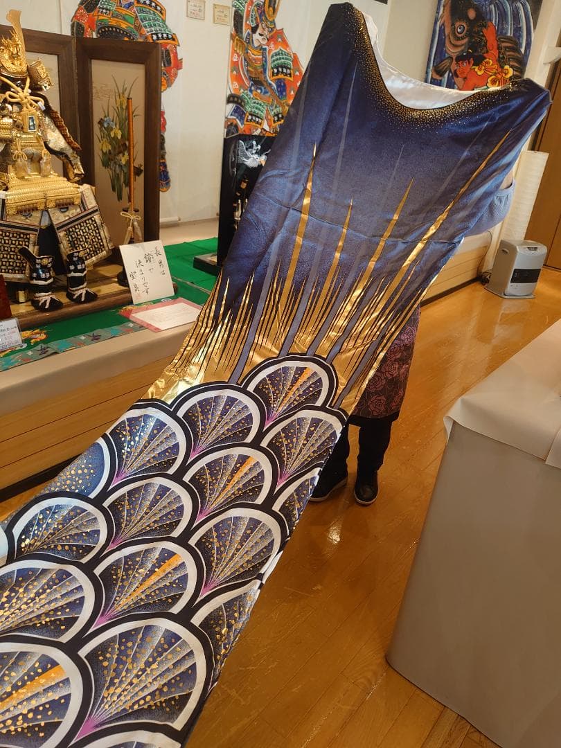 ●写真映え間違え無し！●高級鯉のぼり訳あり品●　五月人形（7メートル）インテリア