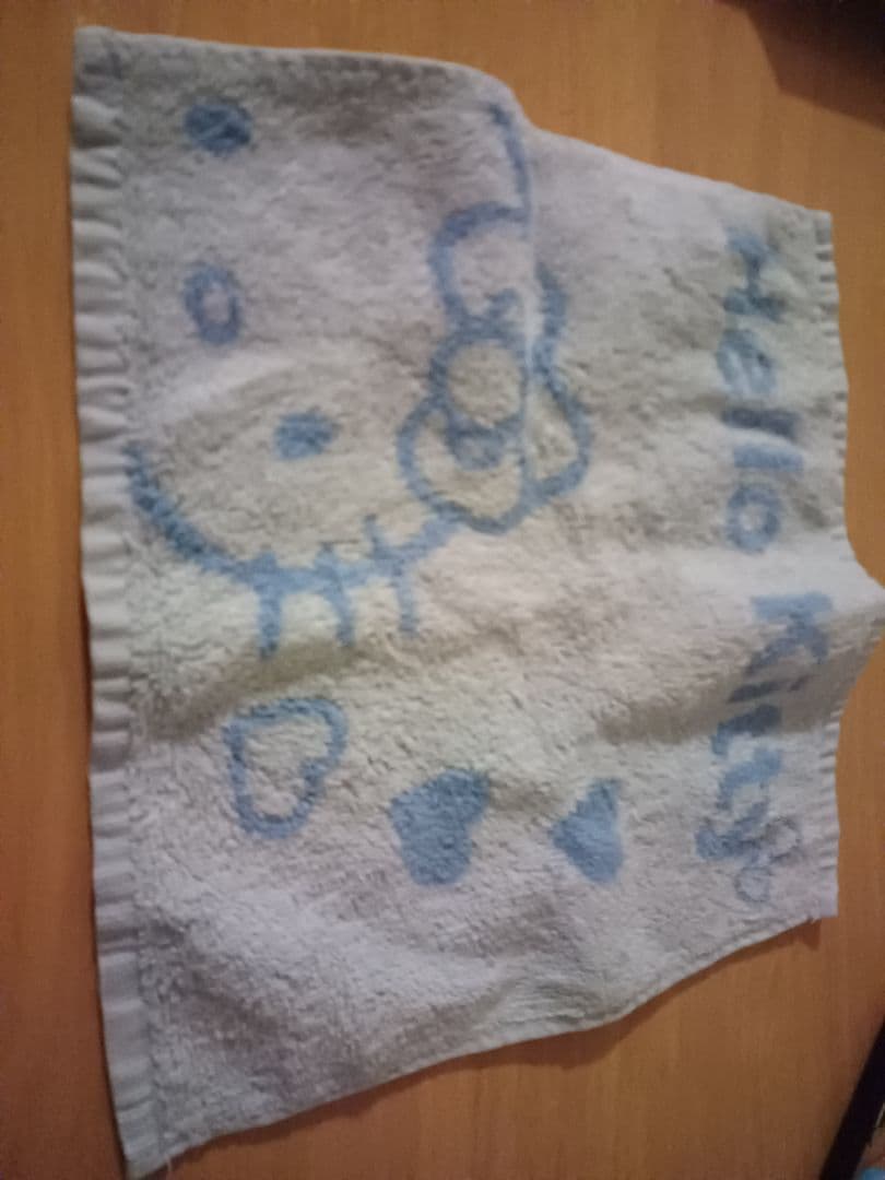 ハローキティ タオルハンカチ ホワイト