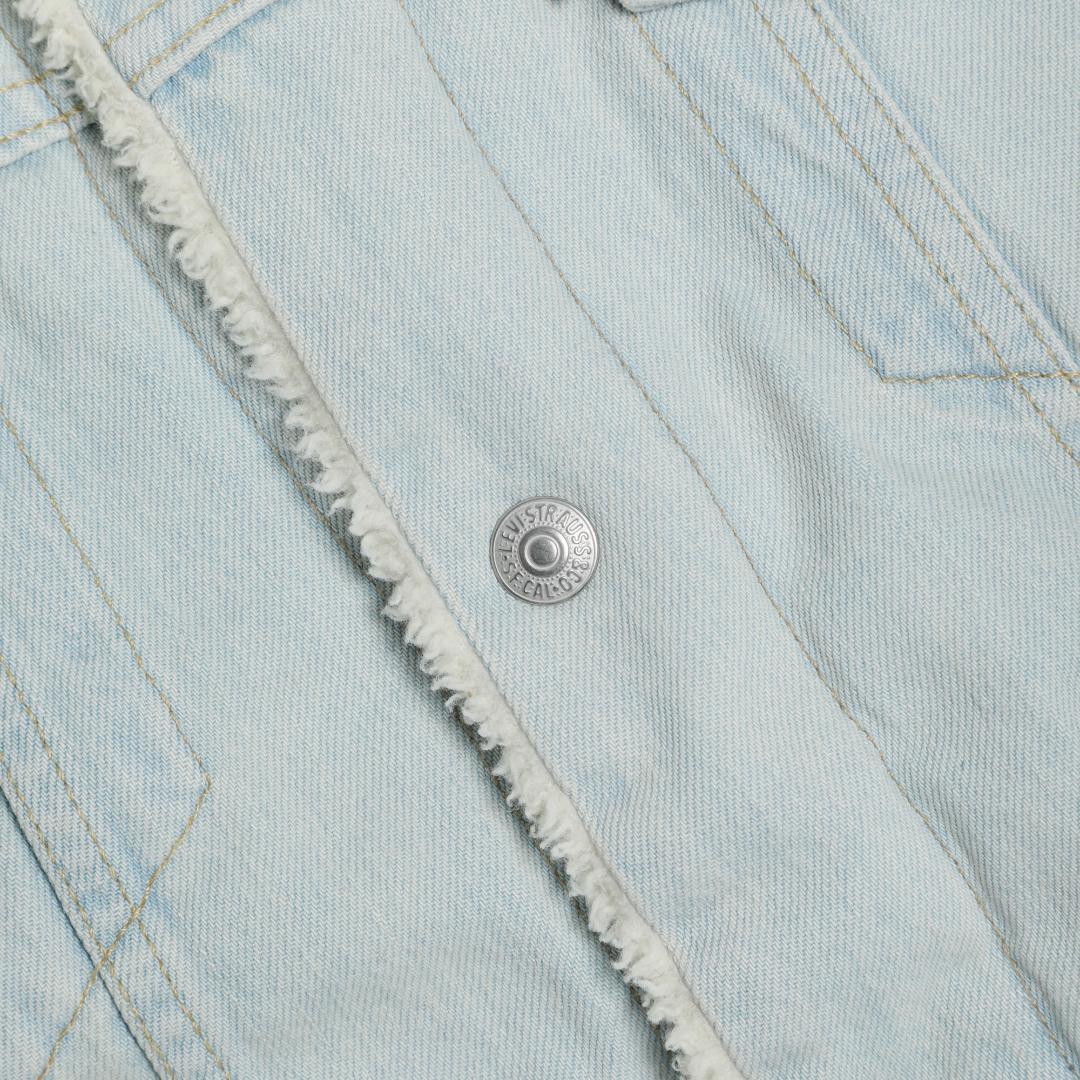 【2XL/新品】USA リーバイス メンズ ボアジャケット Gジャン