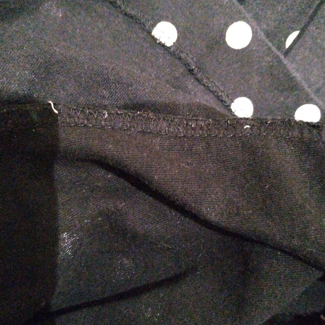 プレイコムデギャルソン　レディース　ドット　水玉柄　長袖カットソー　ロンT