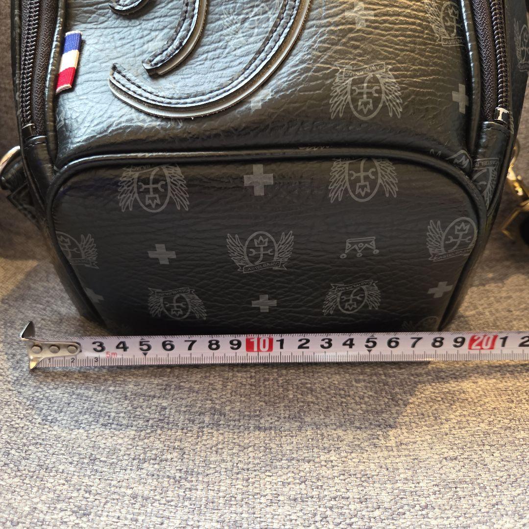 【 はや 】CASTELBAJAC ブラック ショルダーバッグ