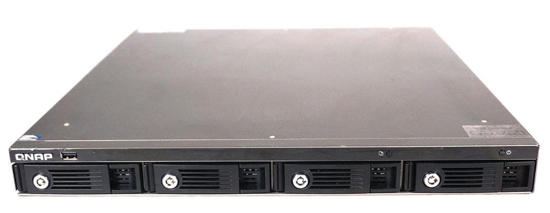 QNAP TS-469U-RP ラックマウント型NAS 4TBx4 WD RED