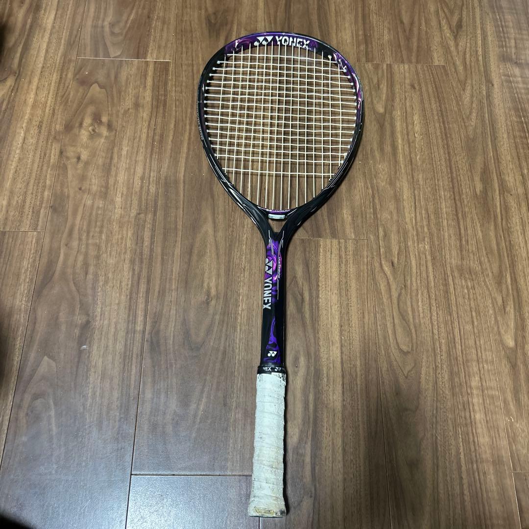 YONEX ソフトテニスラケット ジオブレーク80G ブラック/パープル