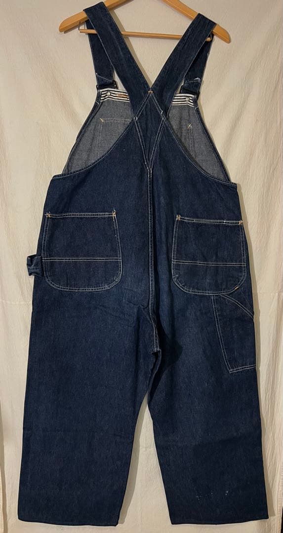 40s 大戦 WWII オーバーオール 濃紺 30s50s60sLee