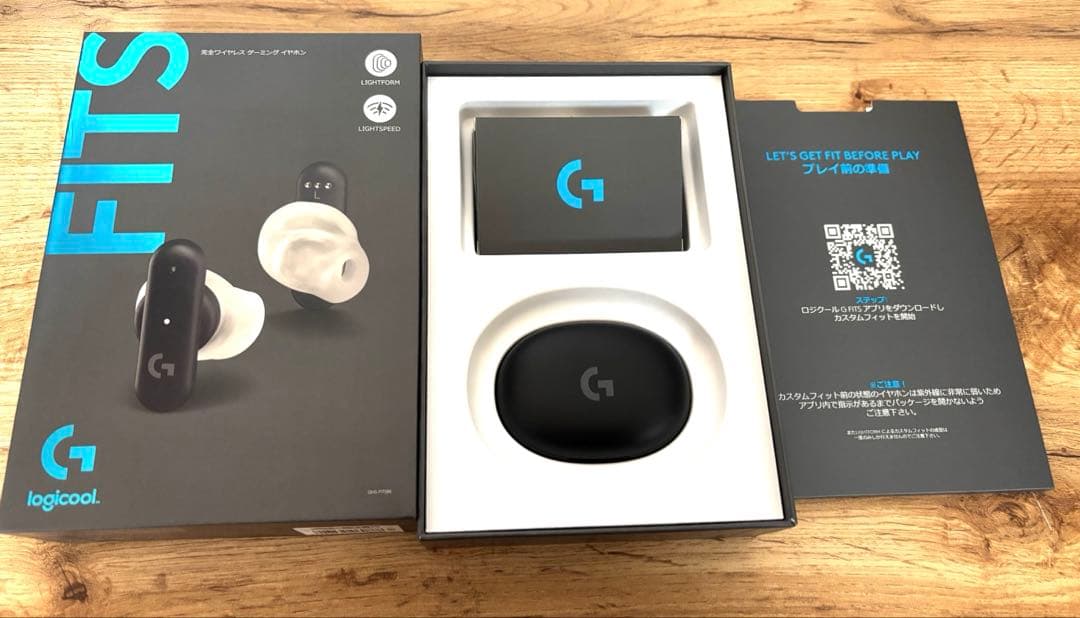 【未使用】logitech FITS ワイヤレスイヤホン