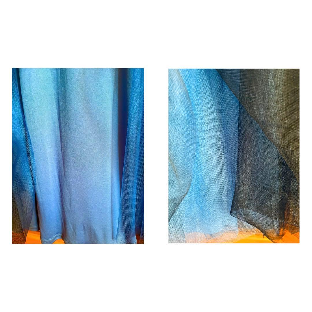 TADASHI SHOJI オフショルダー刺繍ドレス S~M