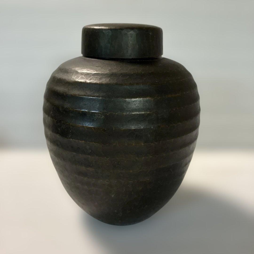 玉川堂　茶筒　茶入　茶道具 鎚起銅器