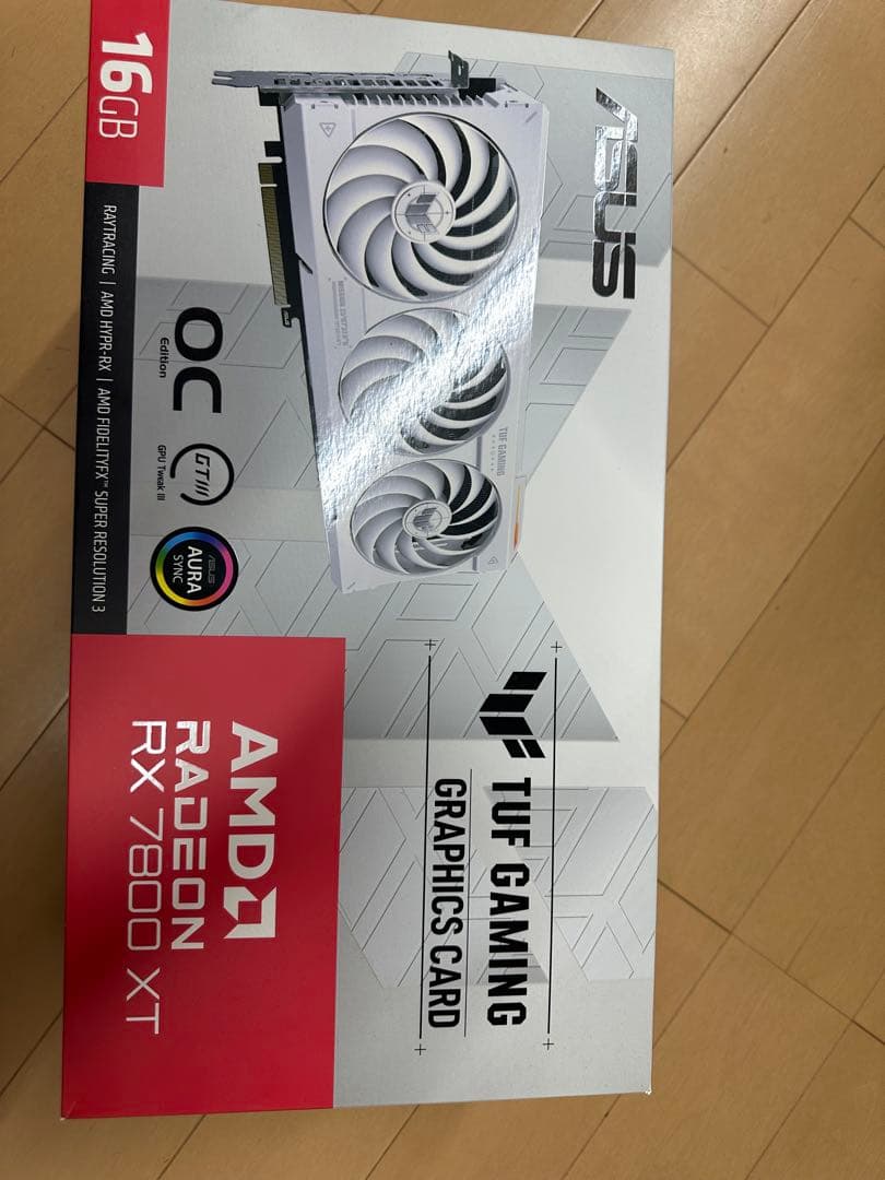 ASUS TUF GamingRX 7800 XT 16GB 美品・動作確認済み