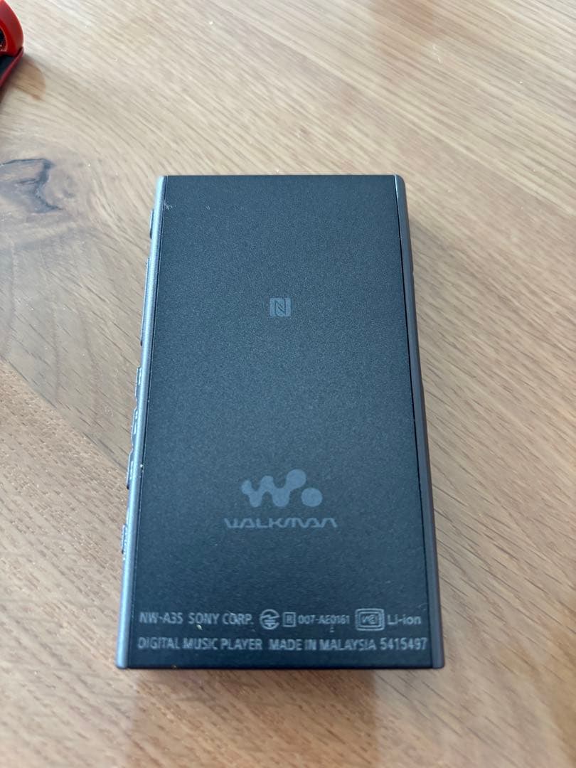 美品 SONY WALKMAN NW-A35 チャコールブラック