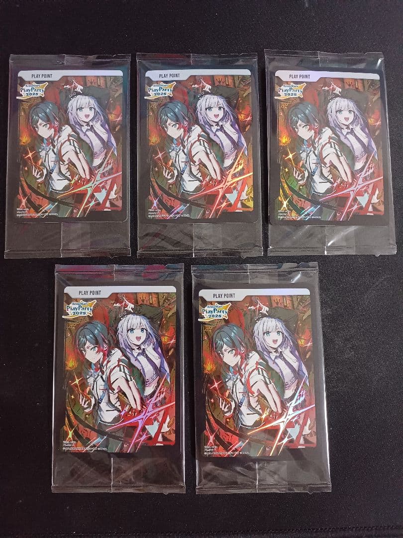 PPカード　5枚セット　Xross Stars　クロスタ　Play Party