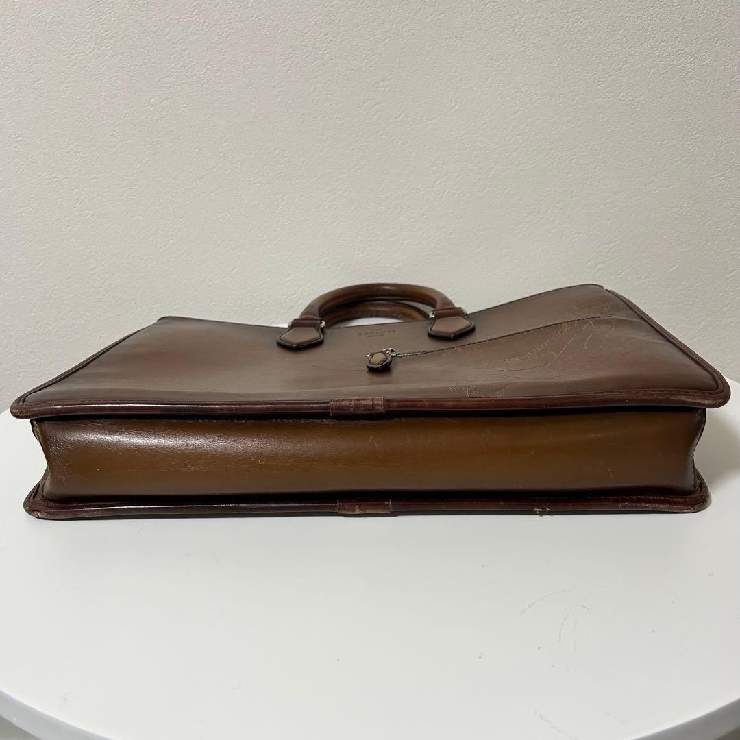 BERLUTI ベルルッティ アンジュール スクリットレザー ブリーフケース