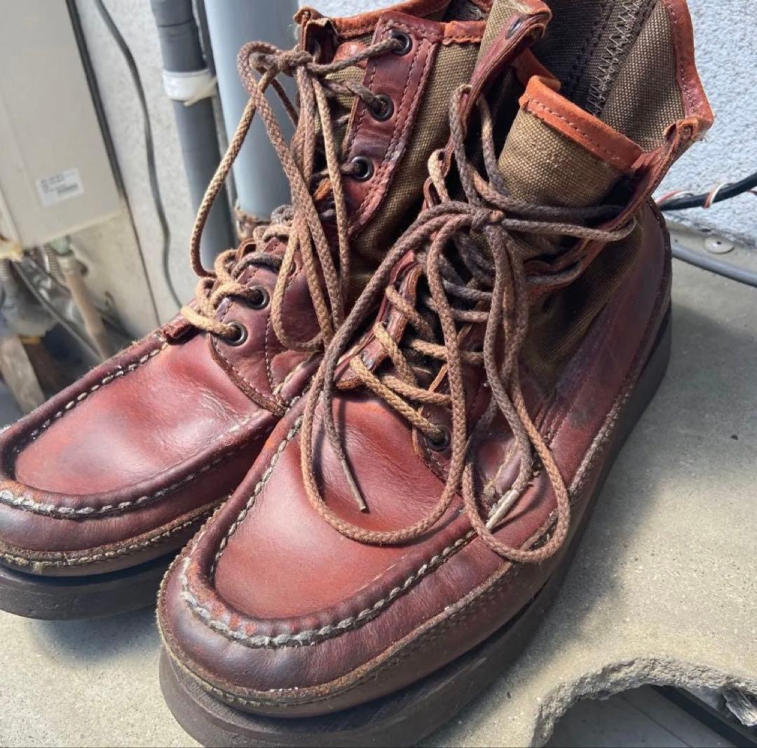 W.C. Russell モカシンブーツ ヴィンテージ size9