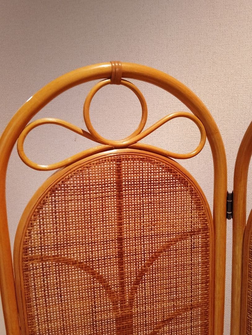 籐 4連間仕切り