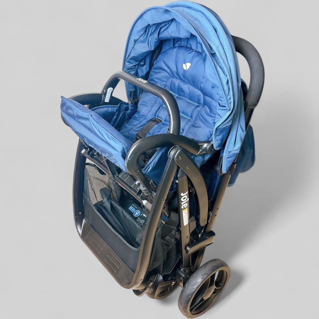 【美品】 Joie ジョイー　エヴァライトデュオ　二人乗りベビーカー　カトージ