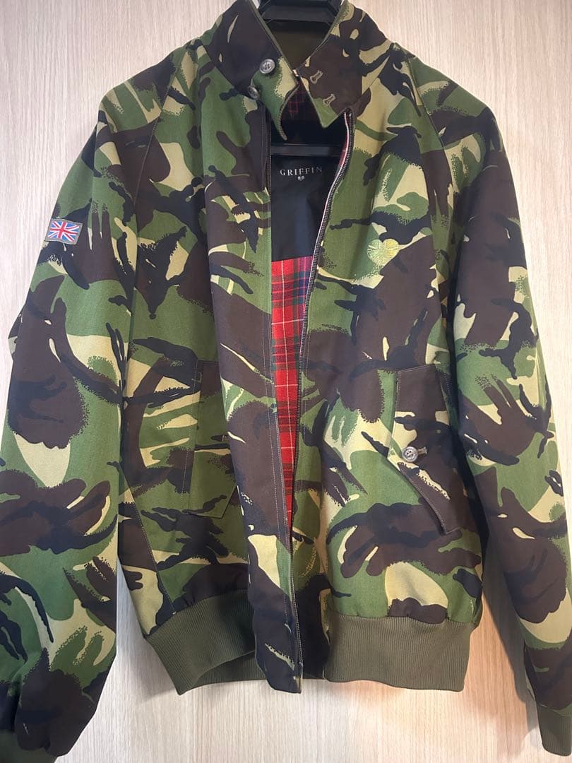 バラグータ✖️GRIFFIN ミリタリージャケット 迷彩柄　希少！
