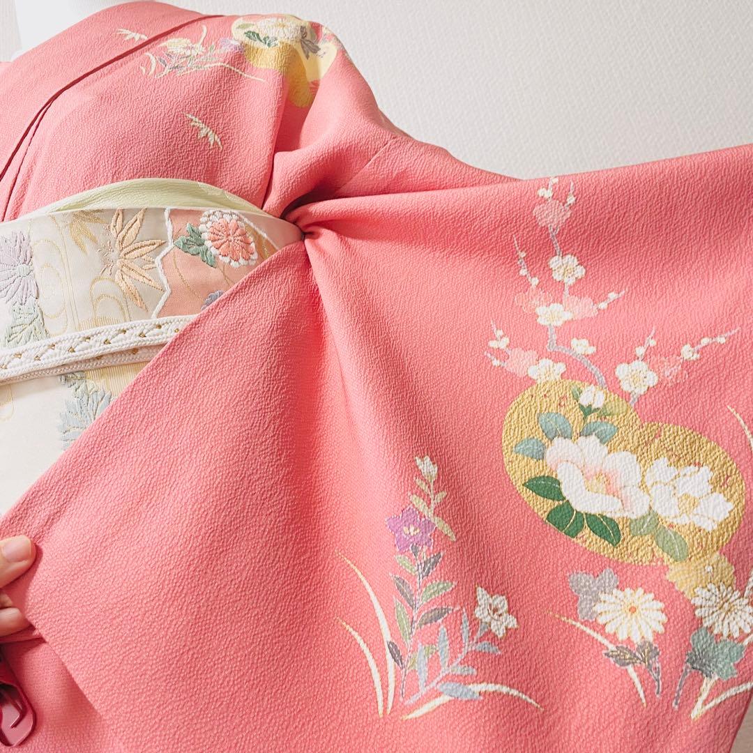 伊勢丹百貨店扱い 4点 フルセット 訪問着 入学式 卒業式 入園式 春 秋 冬