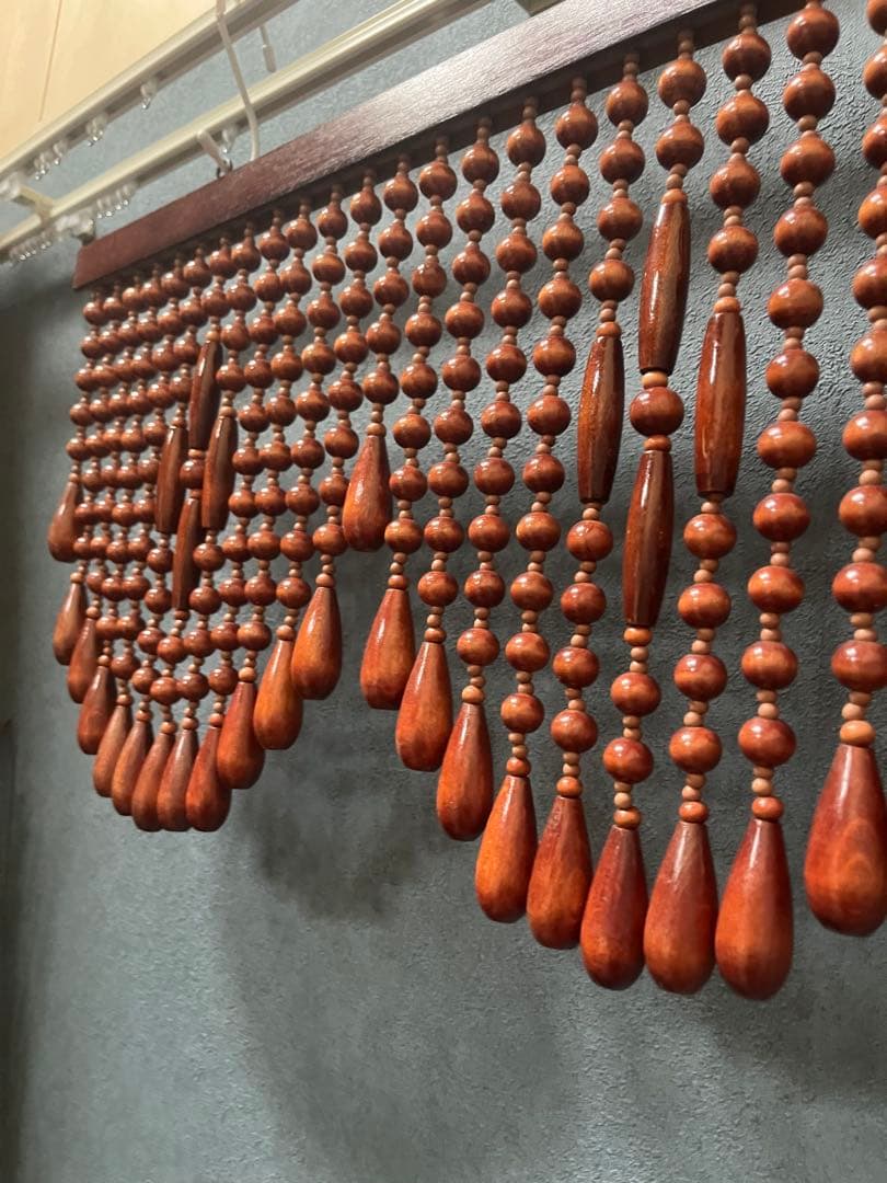 玉のれん ショート丈 昭和レトロ 当時物 インテリア 目隠し