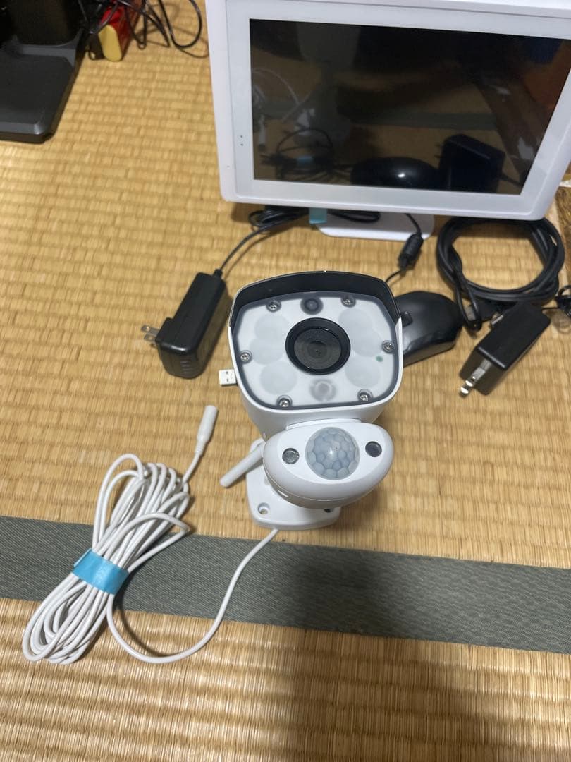 防犯カメラ＆モニターセット