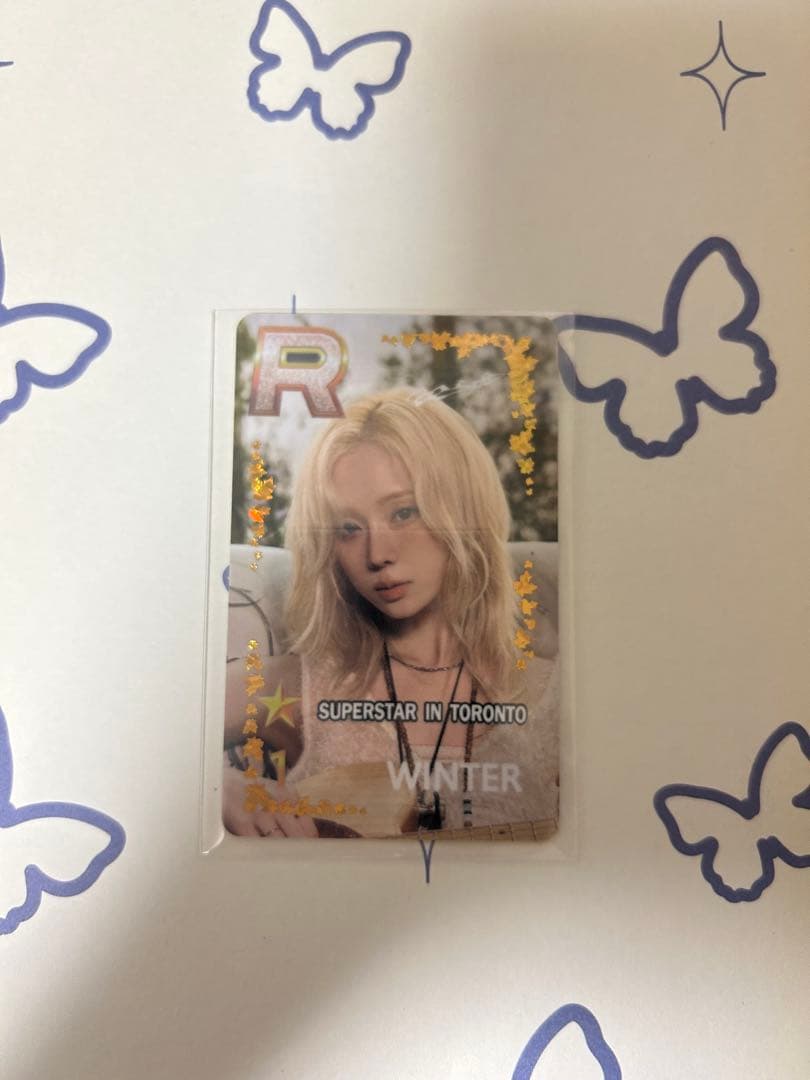 aespa SUPERSTAR SMTOWN ウィンター トロント 限定 トレカ