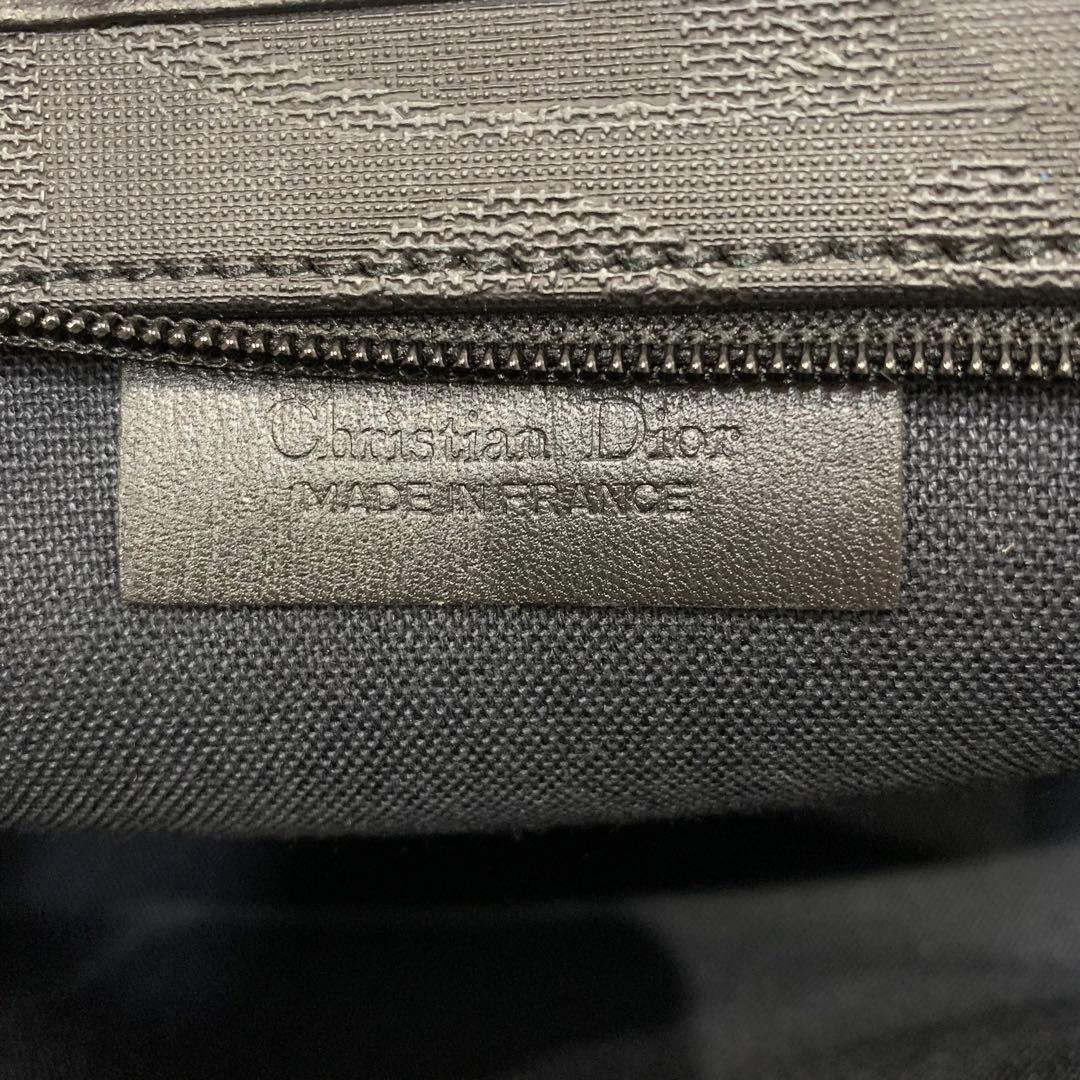 クリスチャン ディオール　オーバル トロッター PVC ハンド クラッチ バッグ