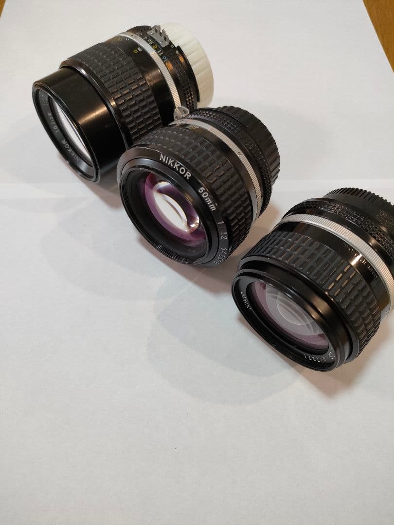 NIKKOR 単焦点レンズ 3点セット